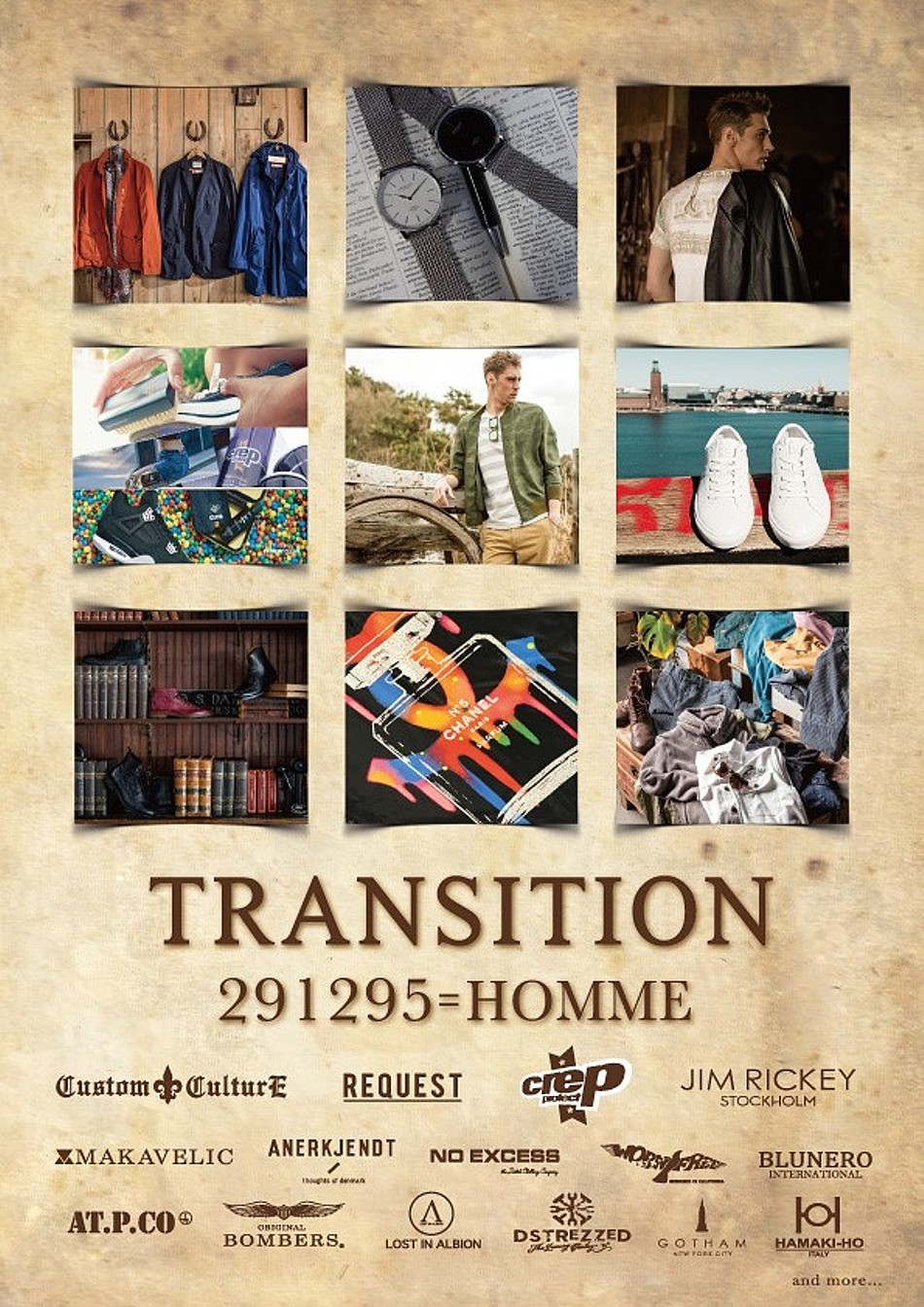 TRANSITION 291295=HOMME｜HEP FIVE