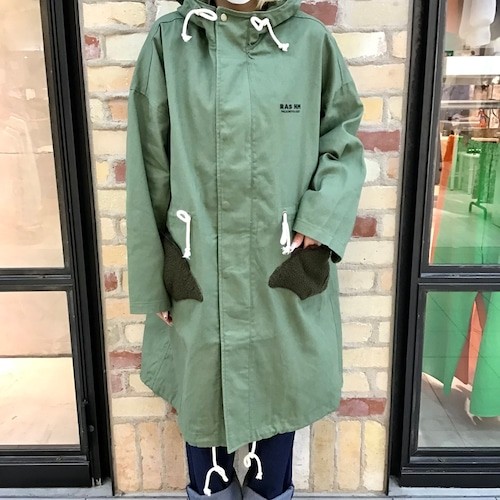 【 HOME MADE】恐竜ポケットのモッズコート