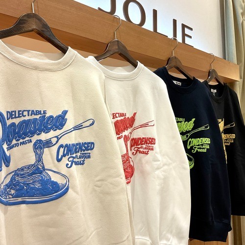 裏起毛パスタBIGトレーナー