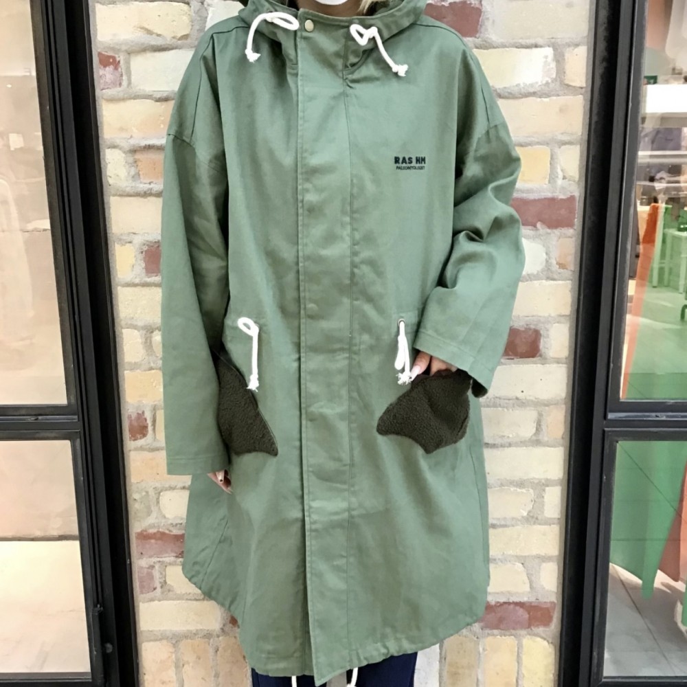 【 HOME MADE】恐竜ポケットのモッズコート春ver,