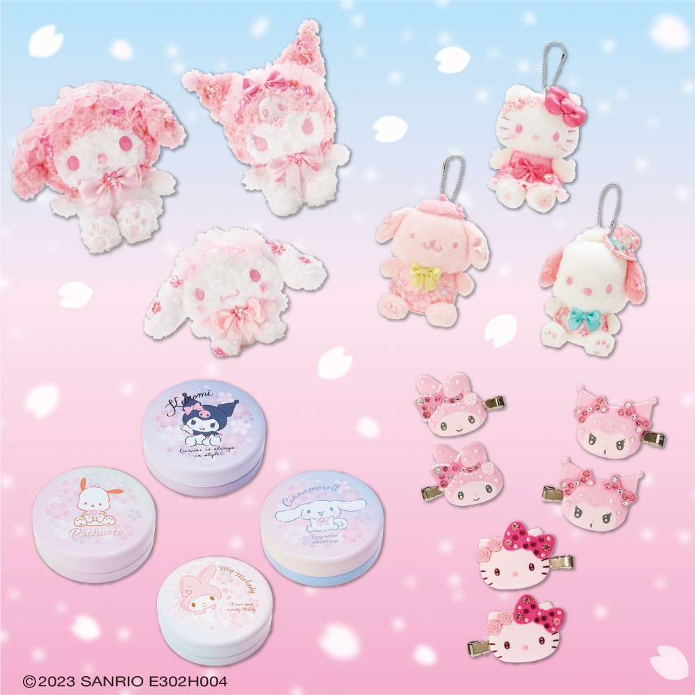 サンリオキャラクターズ サクラデザインシリーズ発売