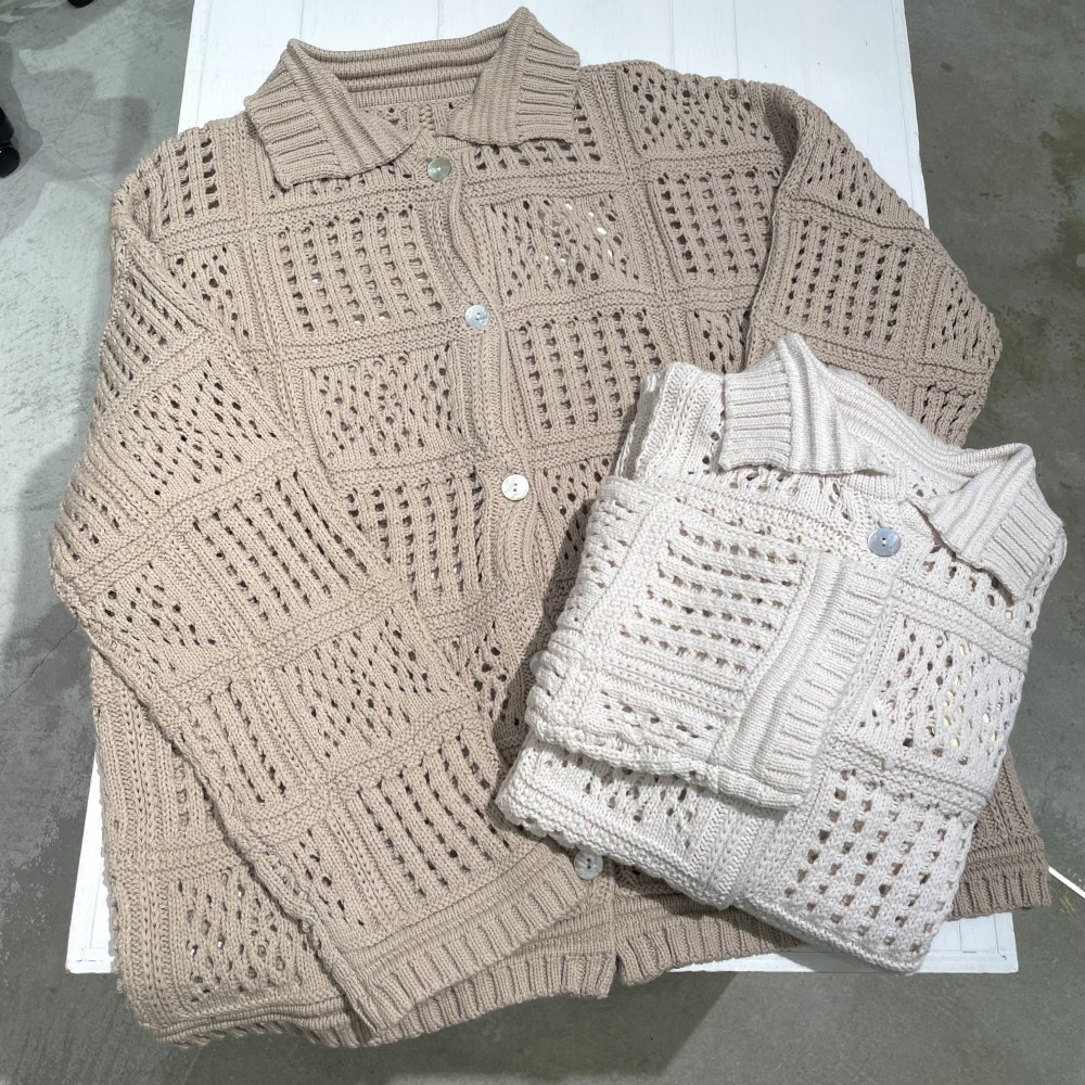 パッチワークスカシアミカーデが入荷致しました🌟