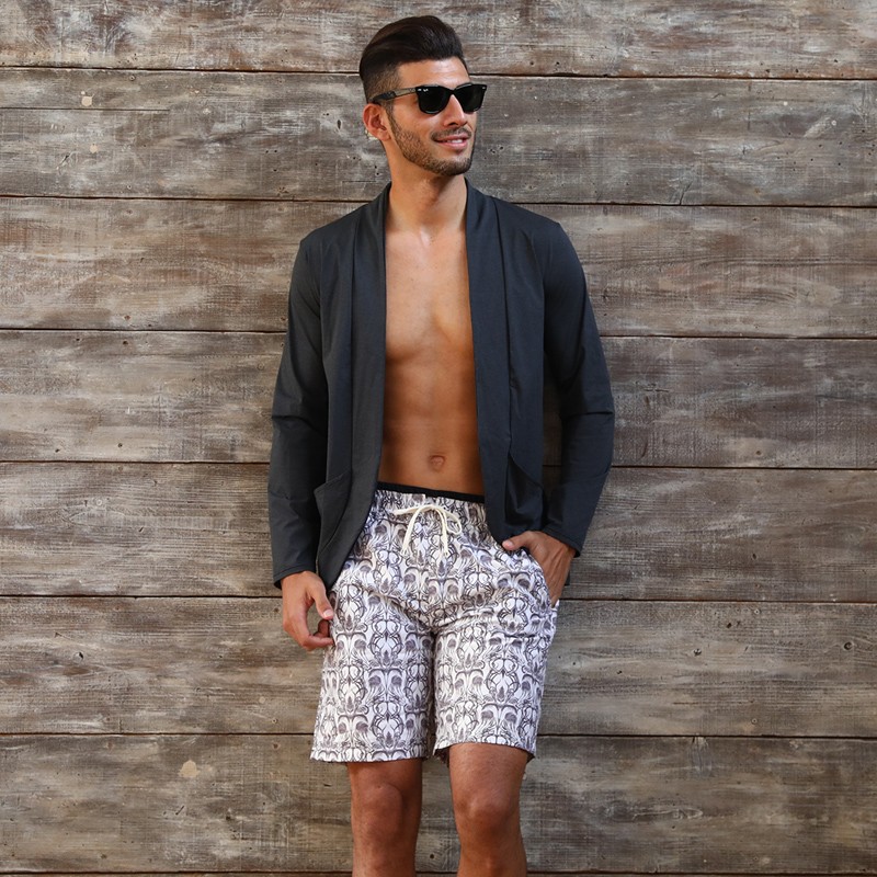 ダマスク柄がオシャレなメンズ水着 B1階 Peak Pine Hep Five ヘップファイブ ダマスク柄がオシャレなメンズ水着 B1階 Peak Pine Hep Five ヘップファイブ