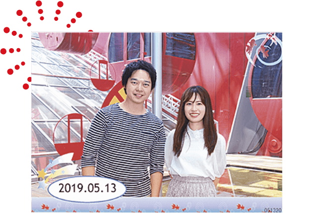 Commemorative photo service