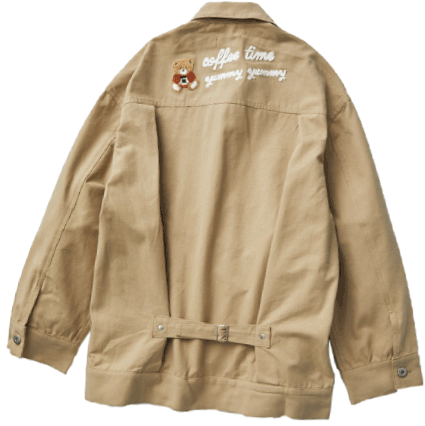 Sweets Embroidery Jean Jacket
