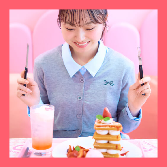 PINK WOO WAFFLE