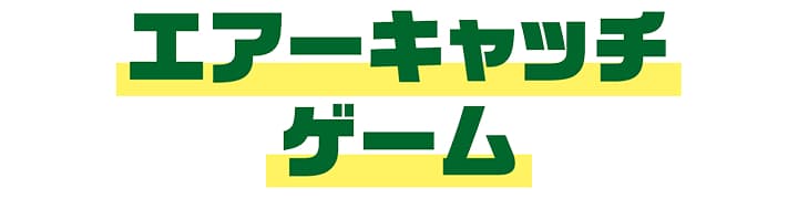 エアーキャッチゲーム