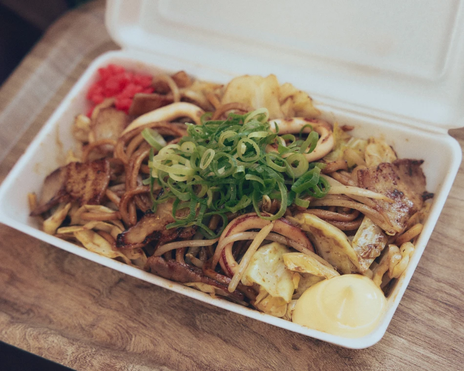 甲賀流の焼きそば