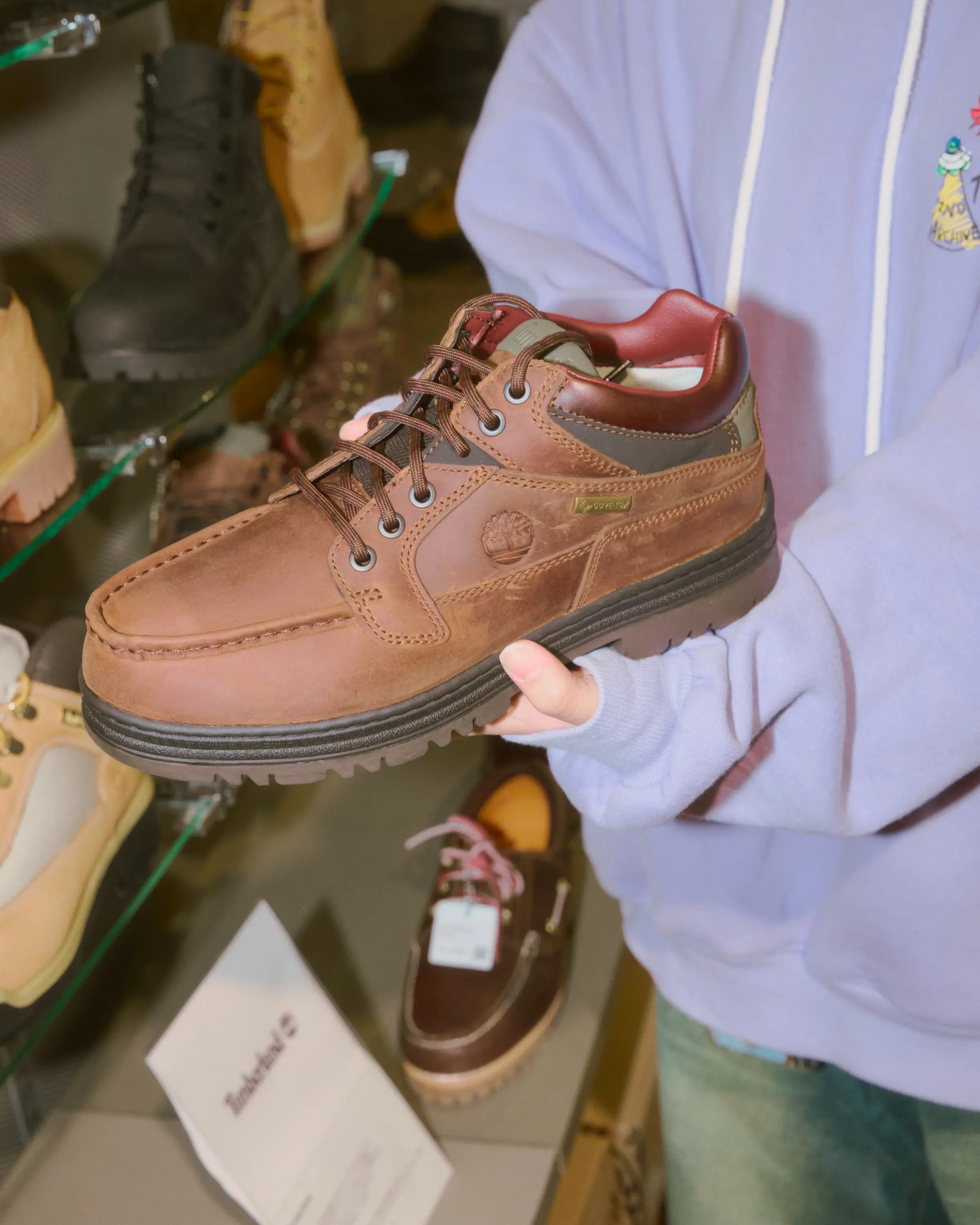 Timberland HERITAGE GTX MOC TOE MID　ティンバーランド　プレゼント　クリスマスプレゼント　彼氏