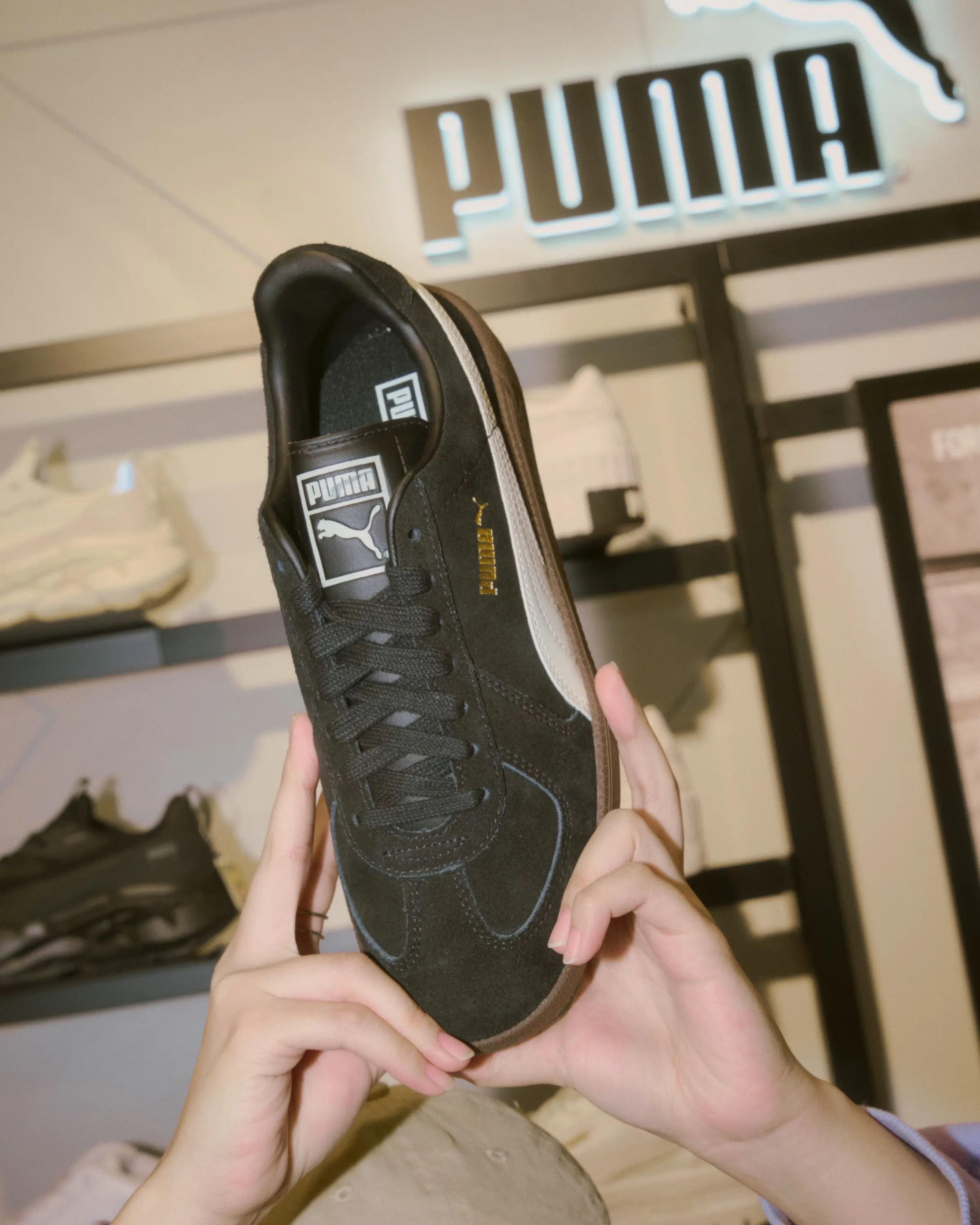 PUMA  ARMY TRAINER   プーマ アーミートレーナー スエード プレゼント　靴　クリスマスプレゼント　彼氏