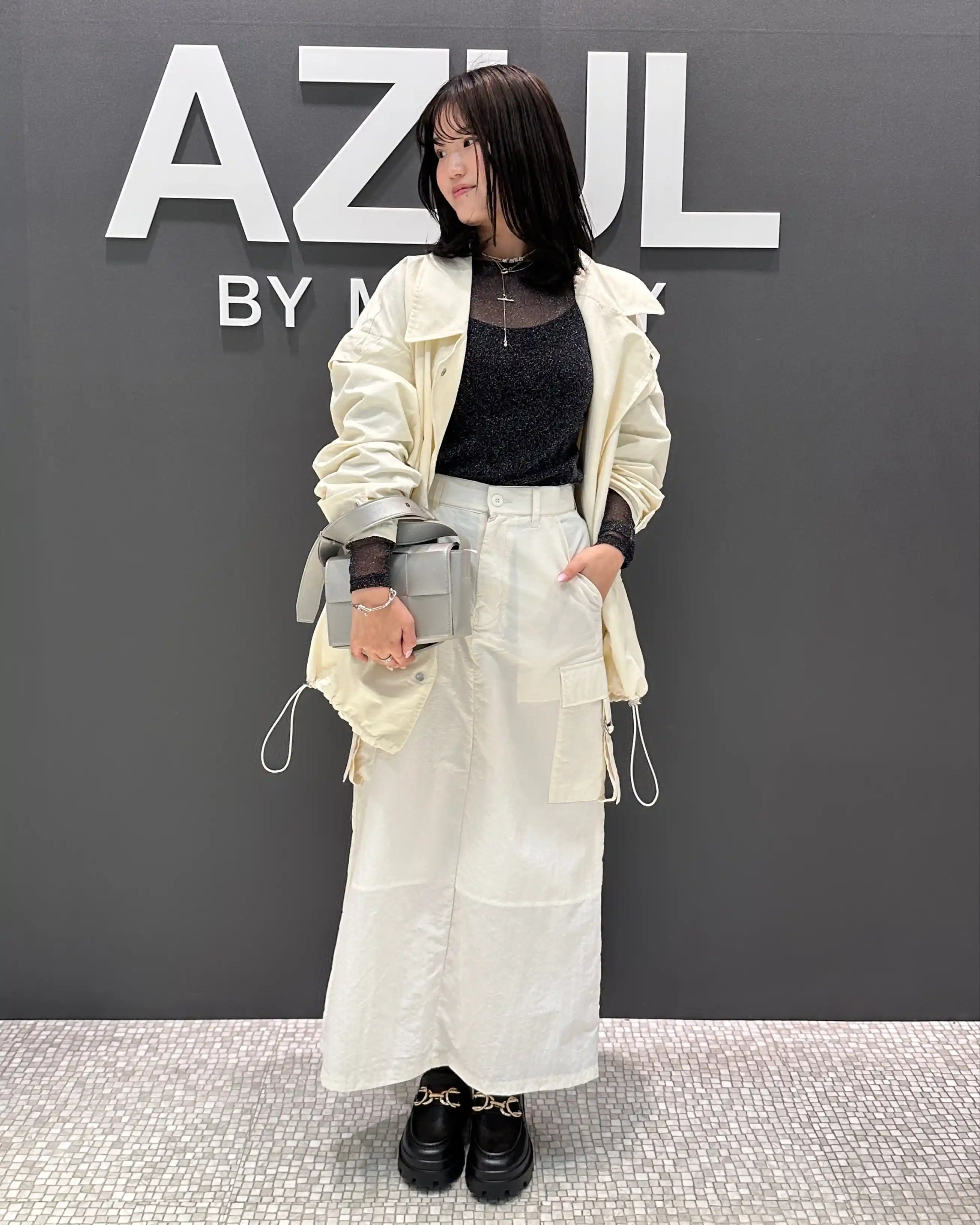 AZUL BY MOUSSY　アズール バイ マウジー　　スタッフコーデ　日々コーデ