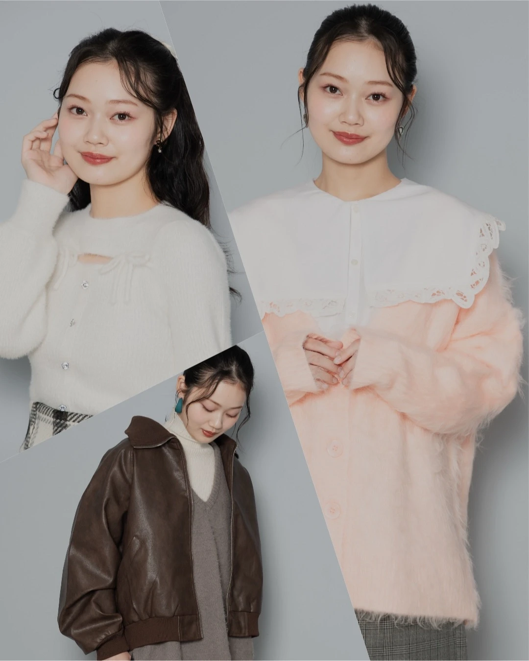 シャギーニットで冬支度♡着るだけであざとかわいいコーディネートをチェック！