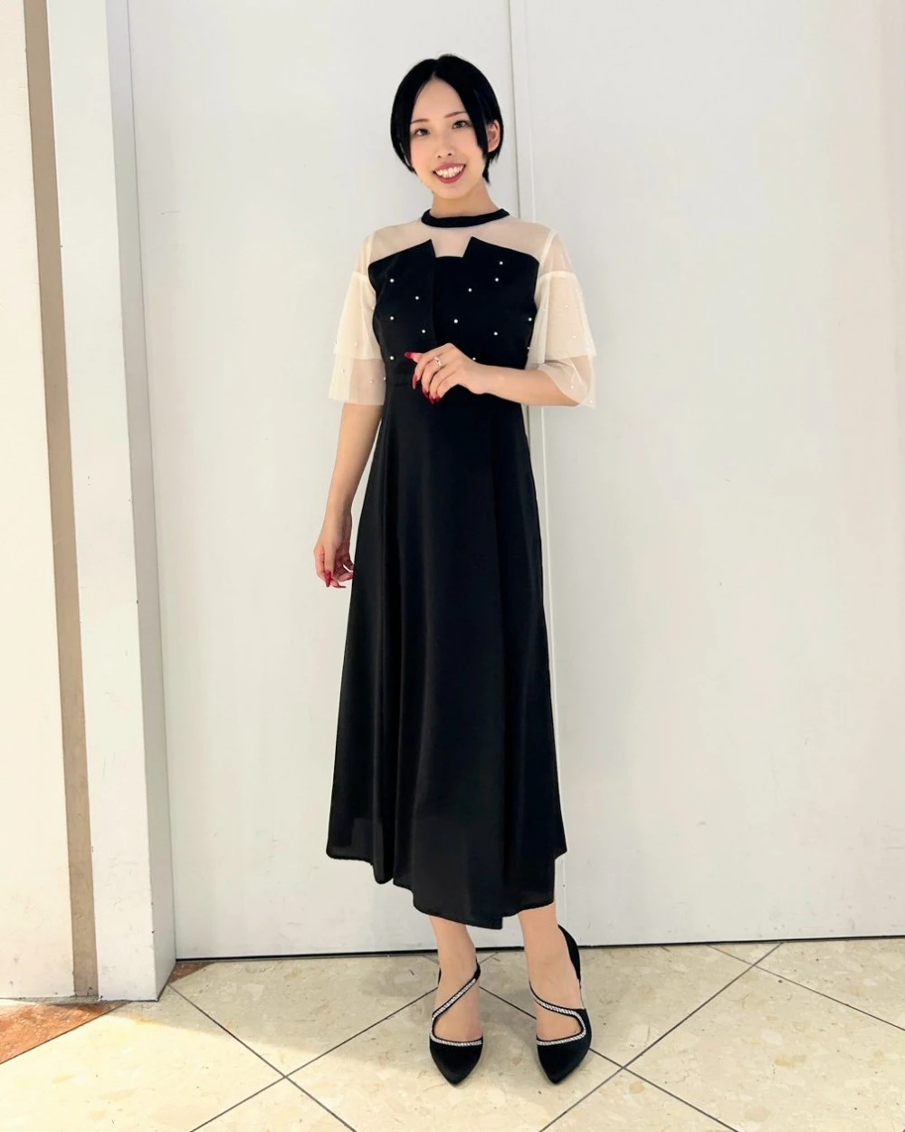 パールビスチェドレス pearl bustier dress / パールビスチェドレス（ドレス