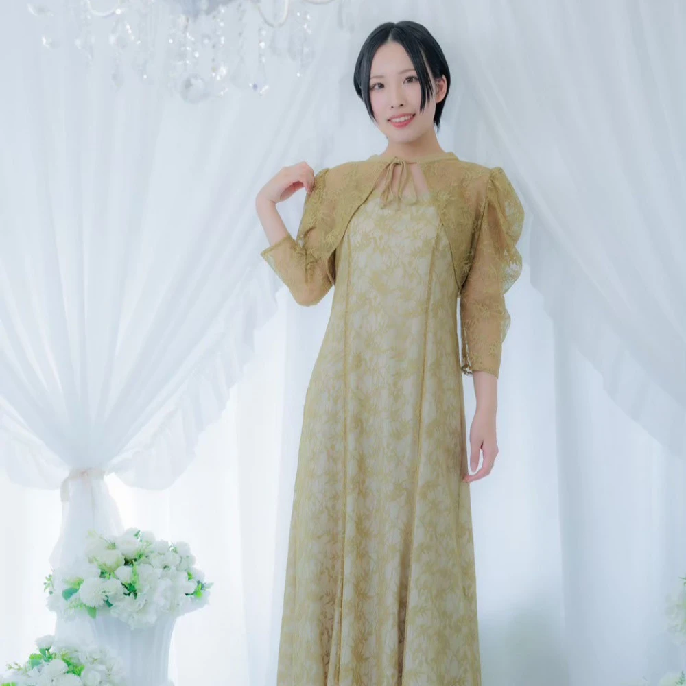 ✨️ラメレースボレロセットワンピース✨️