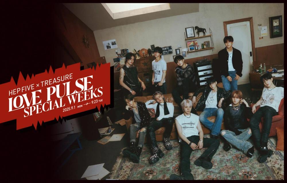 HEP FIVE × TREASURE LOVE PULSE SPECIAL WEEKS