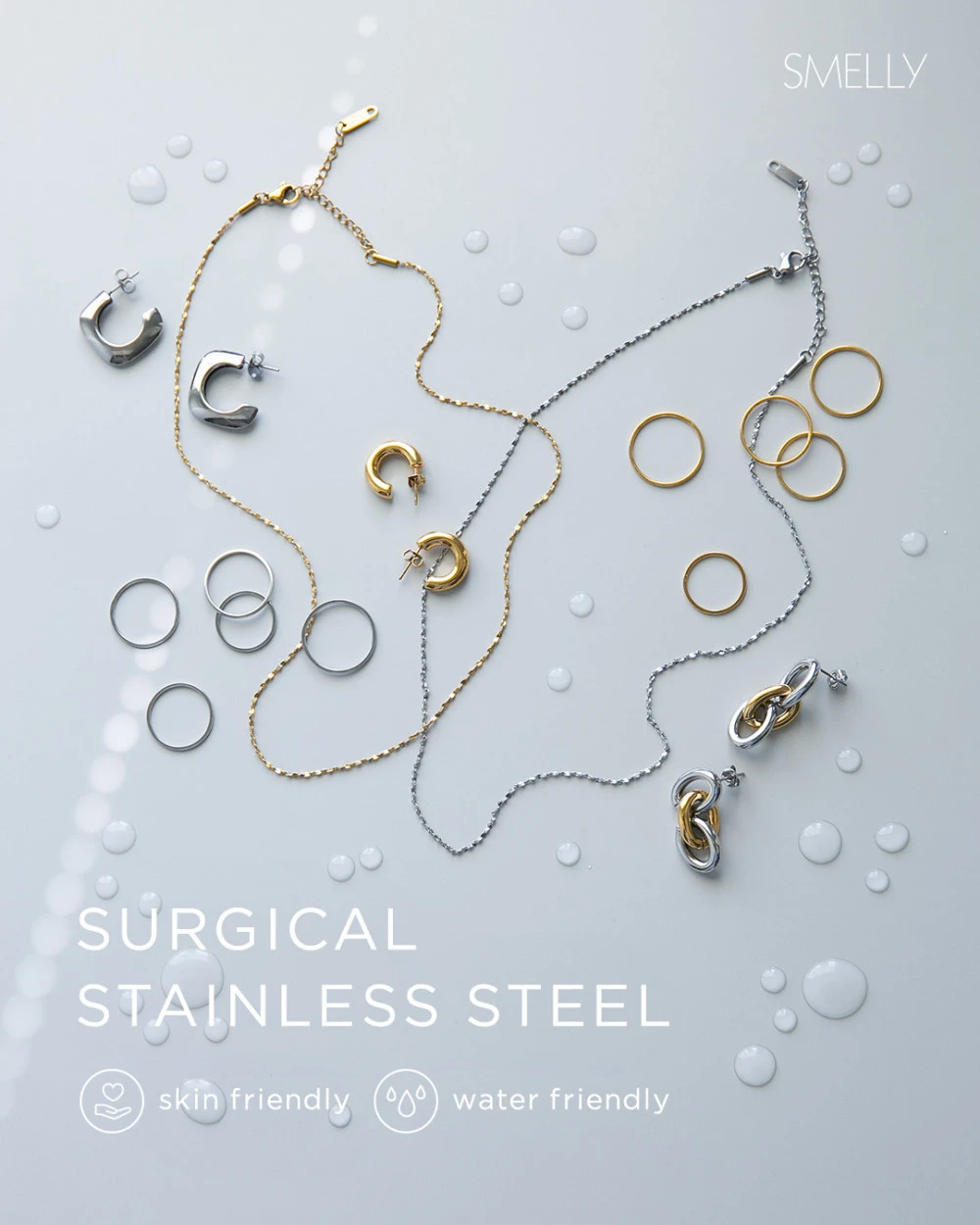 SURGICAL STAINLESS STEEL｜SMELLY