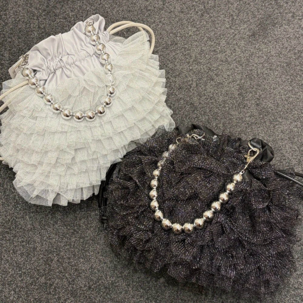 💗 フリルポーチBAG 💗