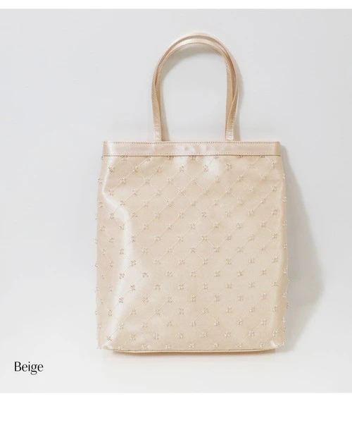 👜つぶつぶパールマチ付きサブバッグ👜