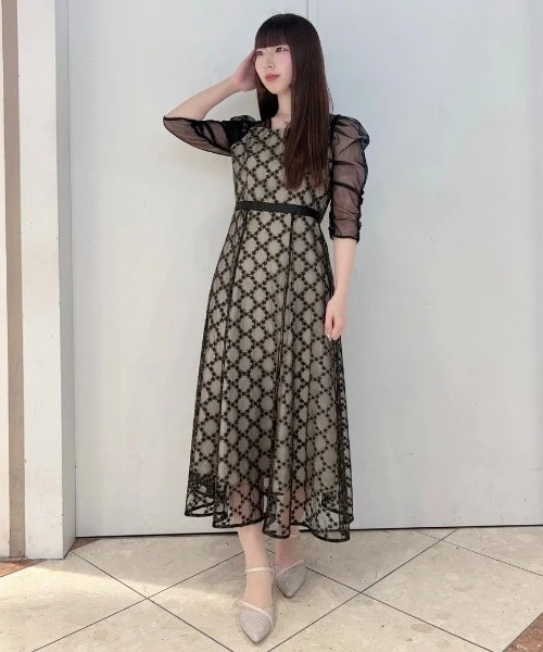 💎ダイヤフラワーレースドレス💎