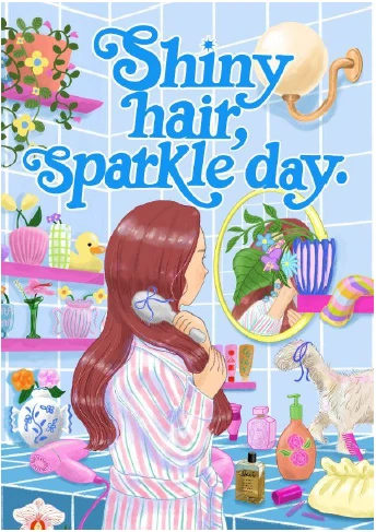 ✨Shiny hair, sparkle day.💇‍♀️✨