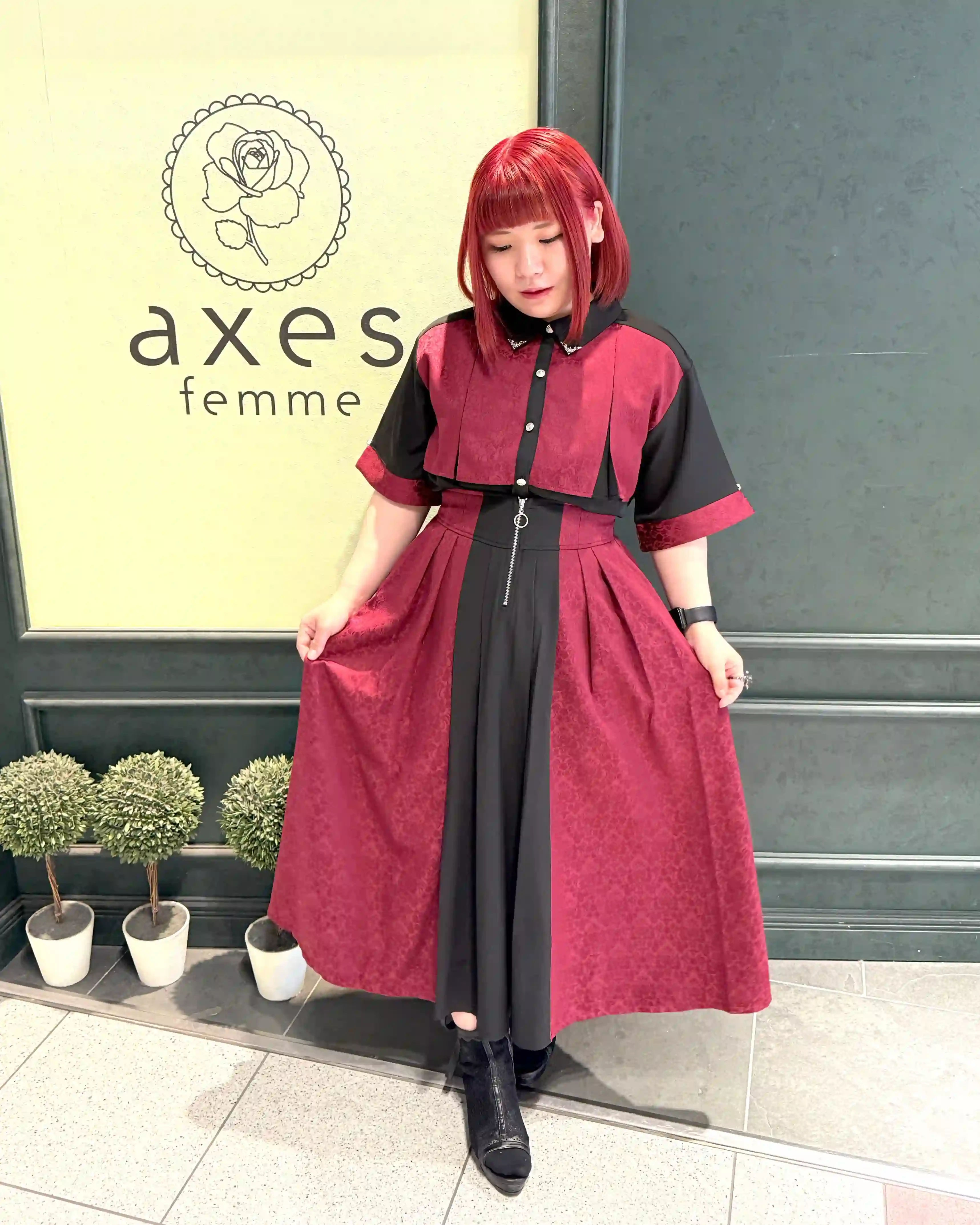 HEPS編集部が突撃！axes femme POETIQUEスタッフさんの日々コーデvol.7