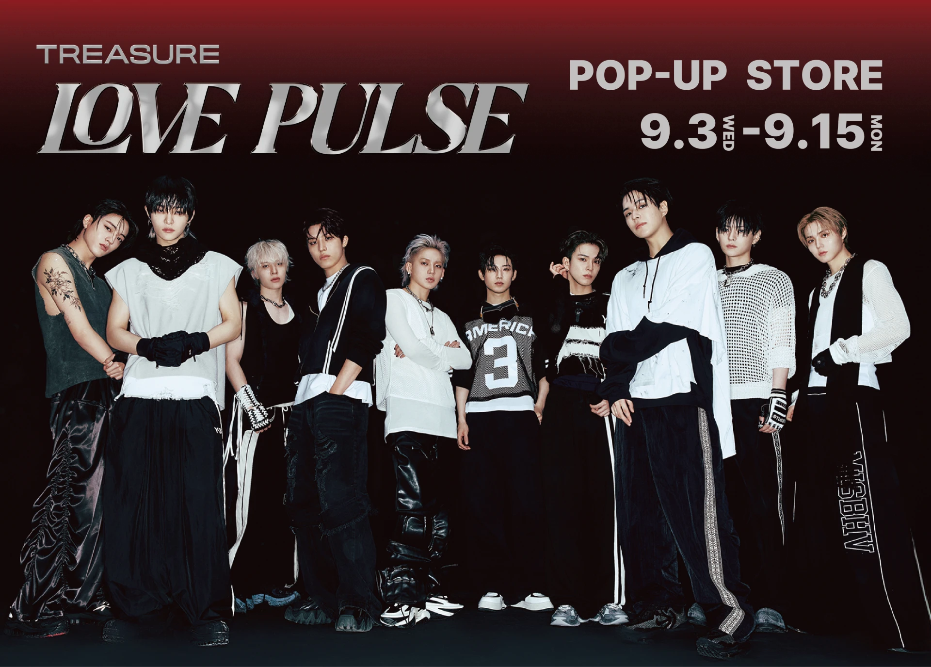 TREASURE 3rd MINI ALBUM  [LOVE PULSE] POP-UP STORE