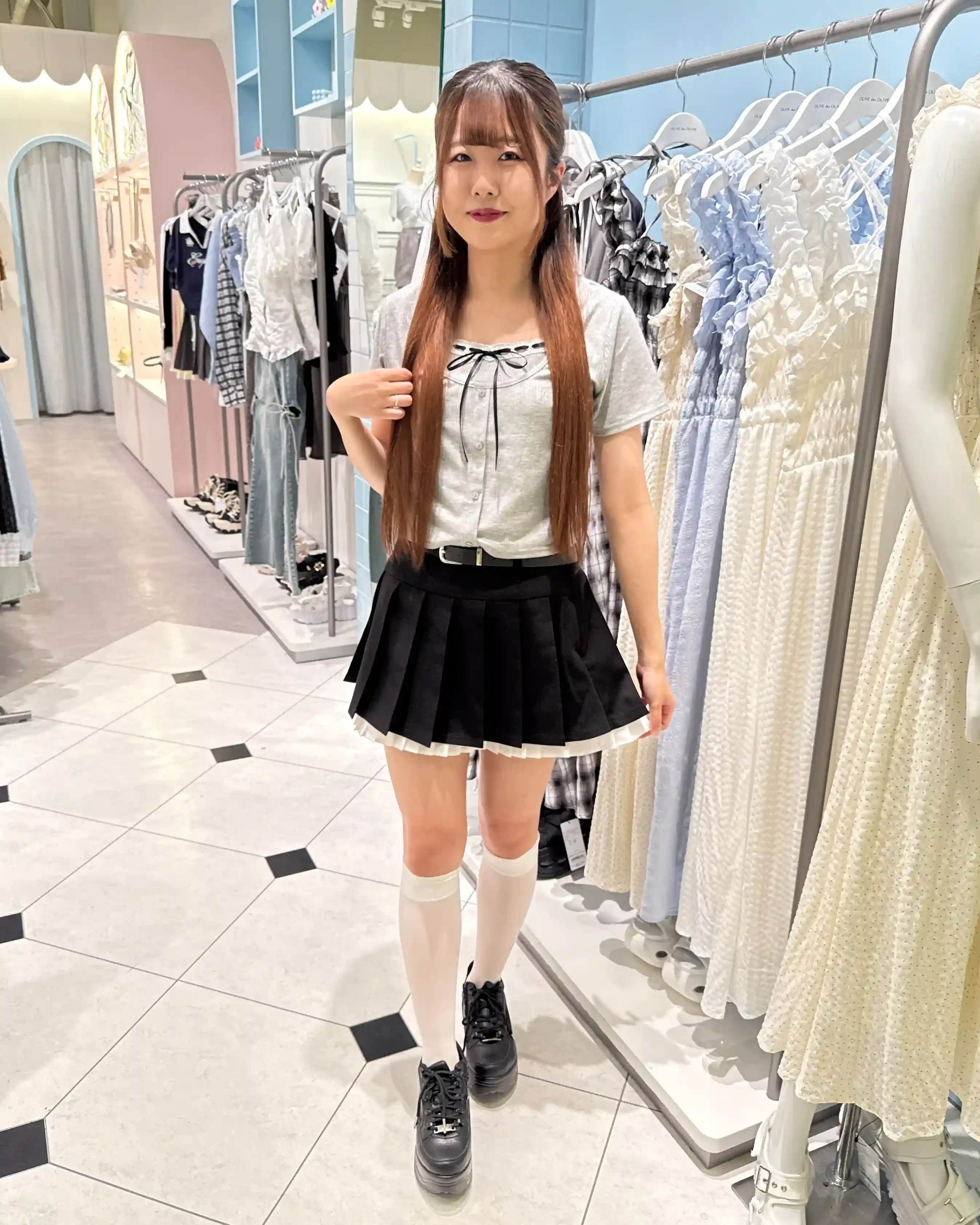 HEPS編集部が突撃!OLIVE des OLIVEスタッフさんの日々コーデvol.3