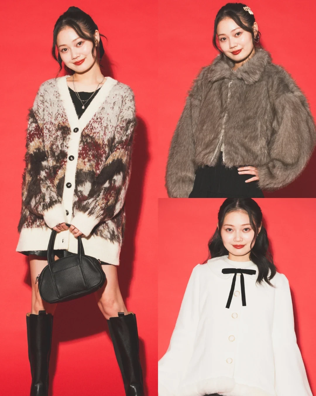 2025年クリスマスコーデLOOKBOOK♡全12コーデでデートも⼥⼦会も完璧！ 