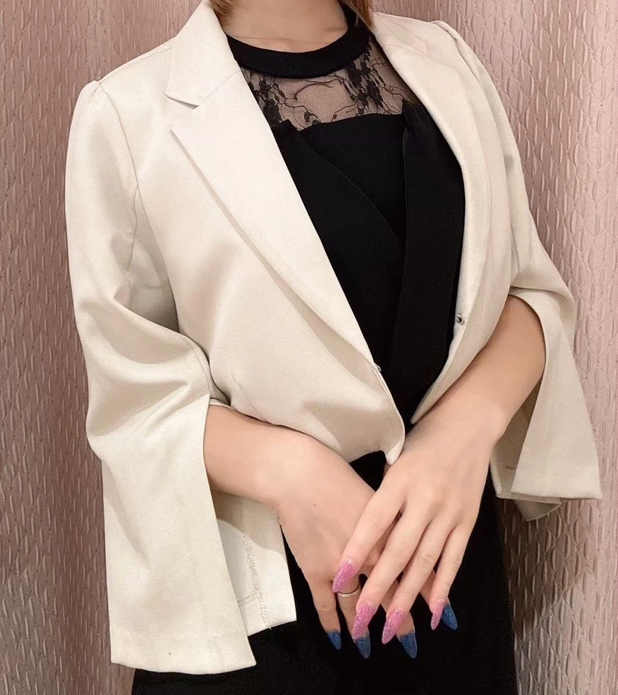 🧥襟付き袖スリットジャケット🧥