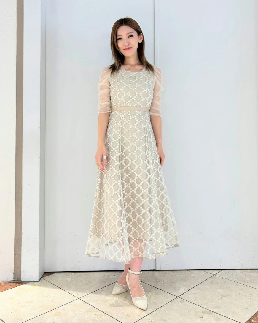 🌻ダイヤフラワーレースドレス🌻