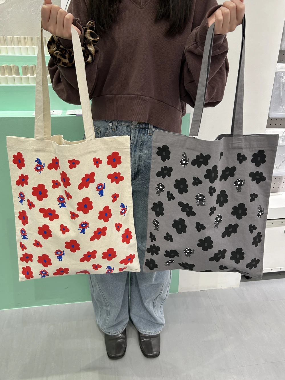 🔴ミャクミャク🔵コラボのトートバッグ✨