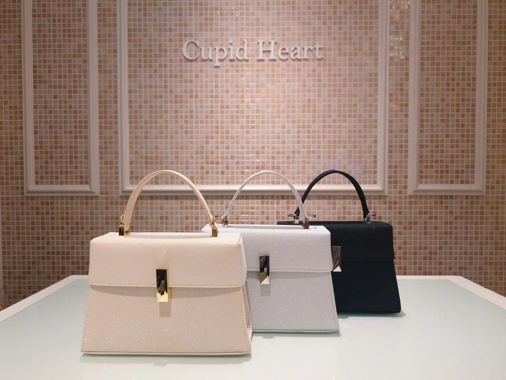 👜ラメ箱バッグ👜