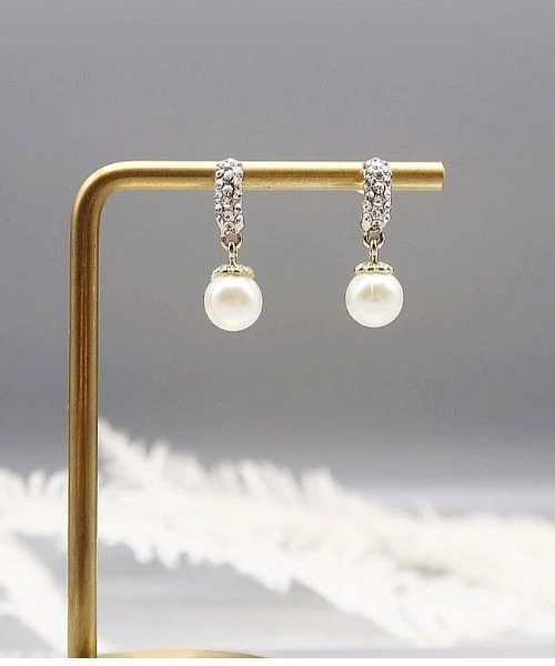 🎀ビジューリング×パールイヤリング🎀