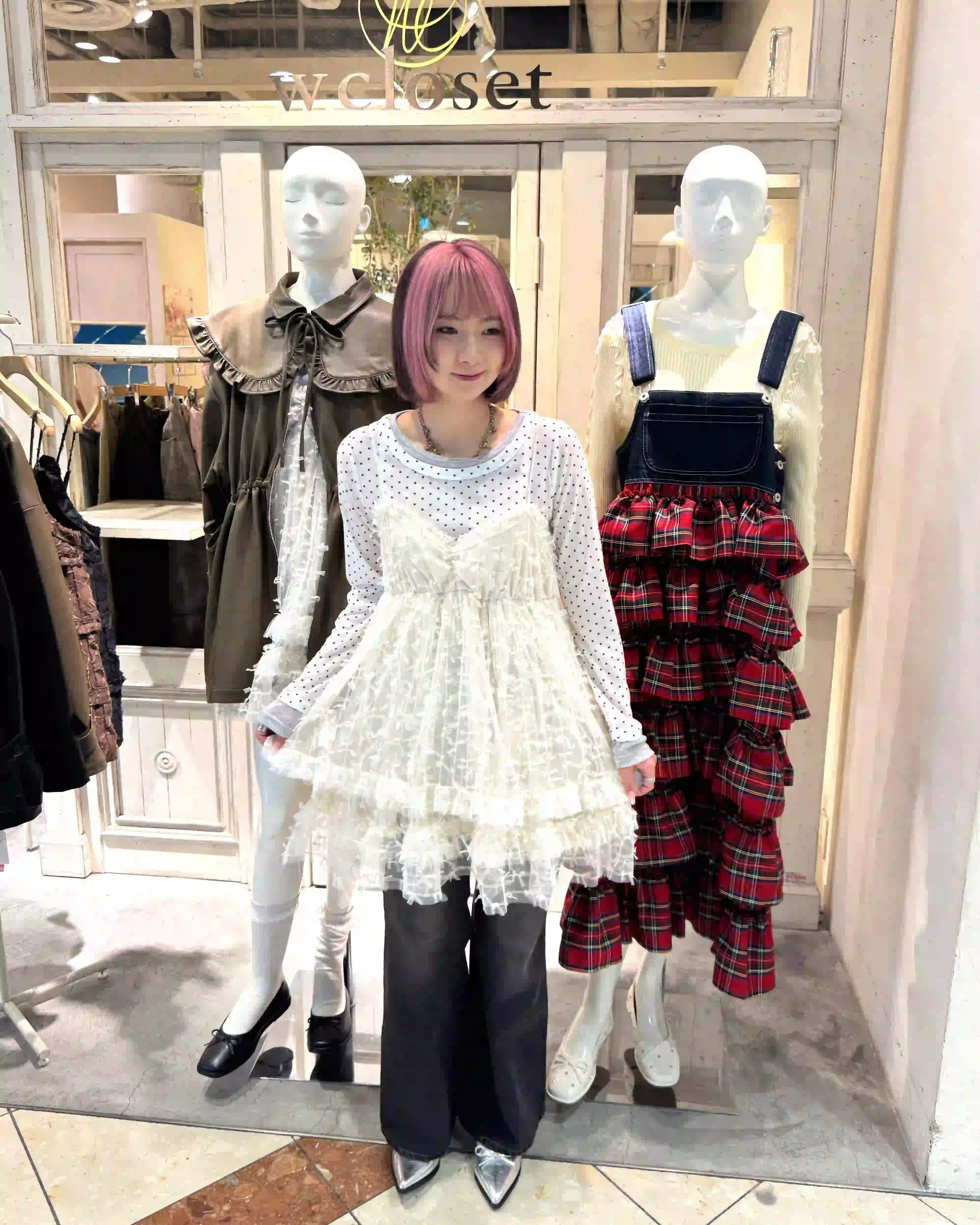 HEPS編集部が突撃！w closetスタッフさんの日々コーデvol.5