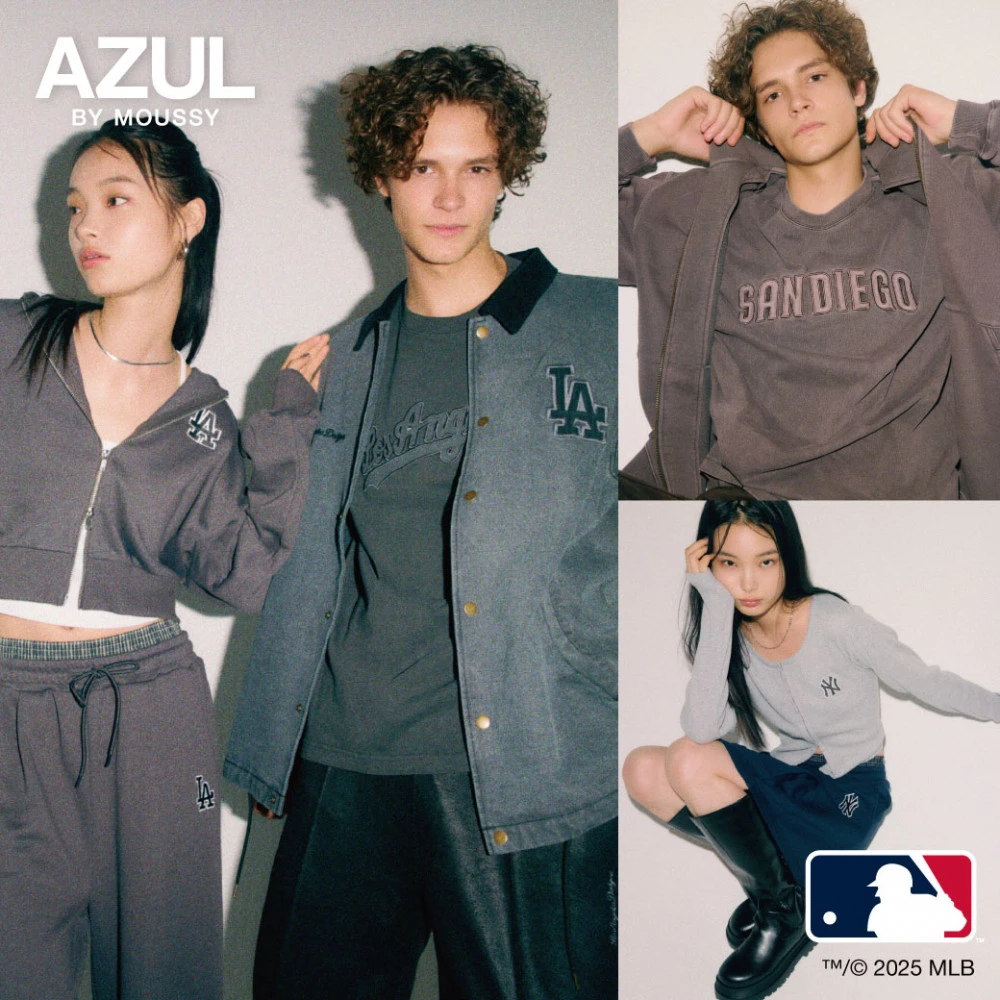 AZUL BY MOUSSYから「MLB」との別注アイテムを9月1日(月)に発売！
