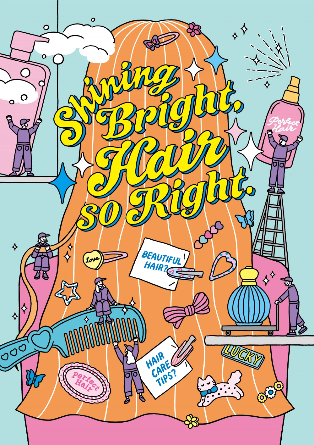 🎀💙Shining Bright, Hair so Right.✨💖