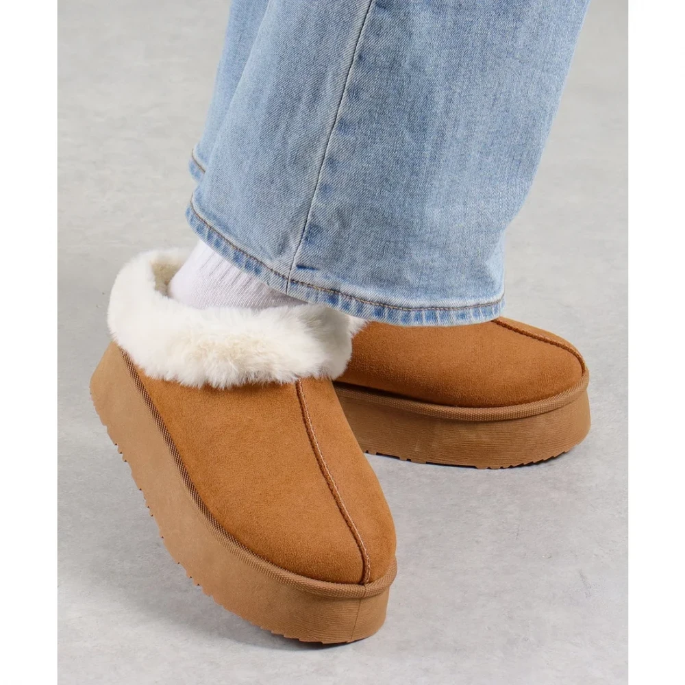 厚底ファームートンシューズ 👢