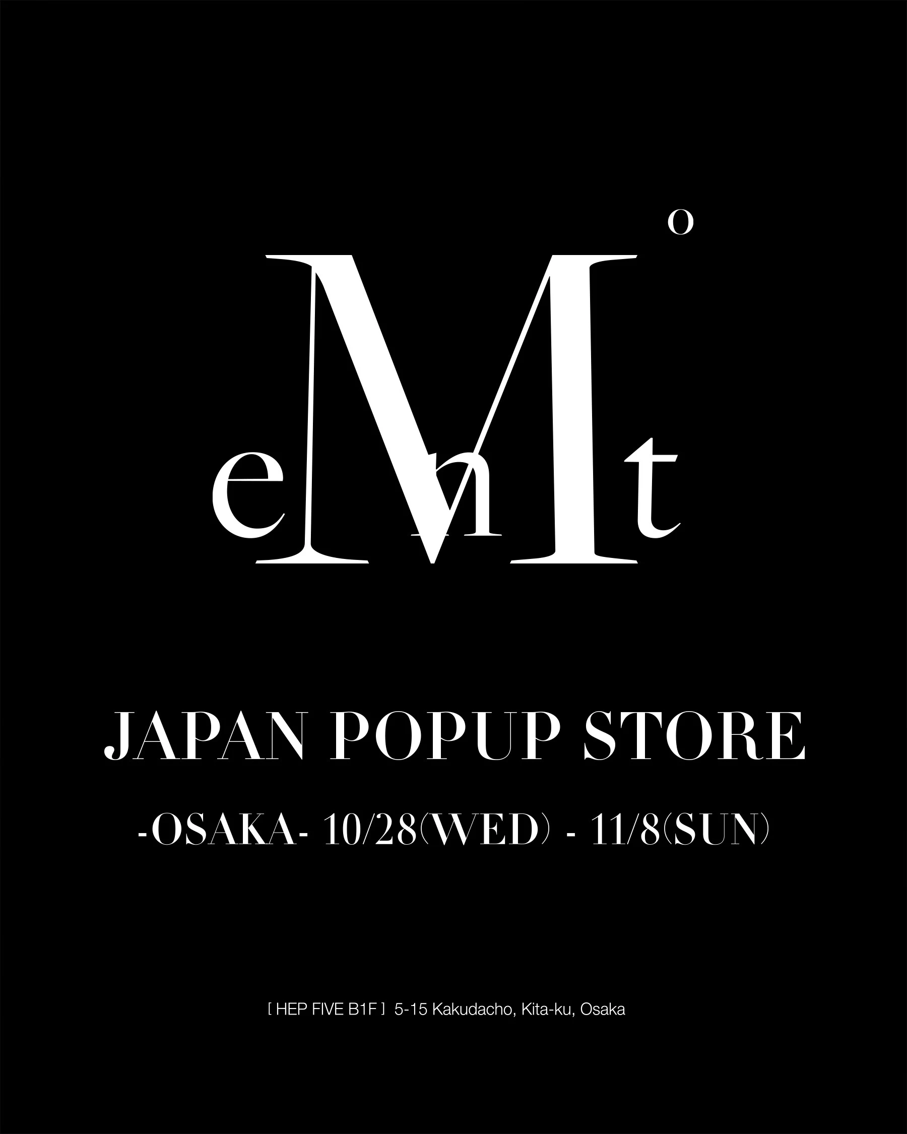 MUCENT POPUP SHOP