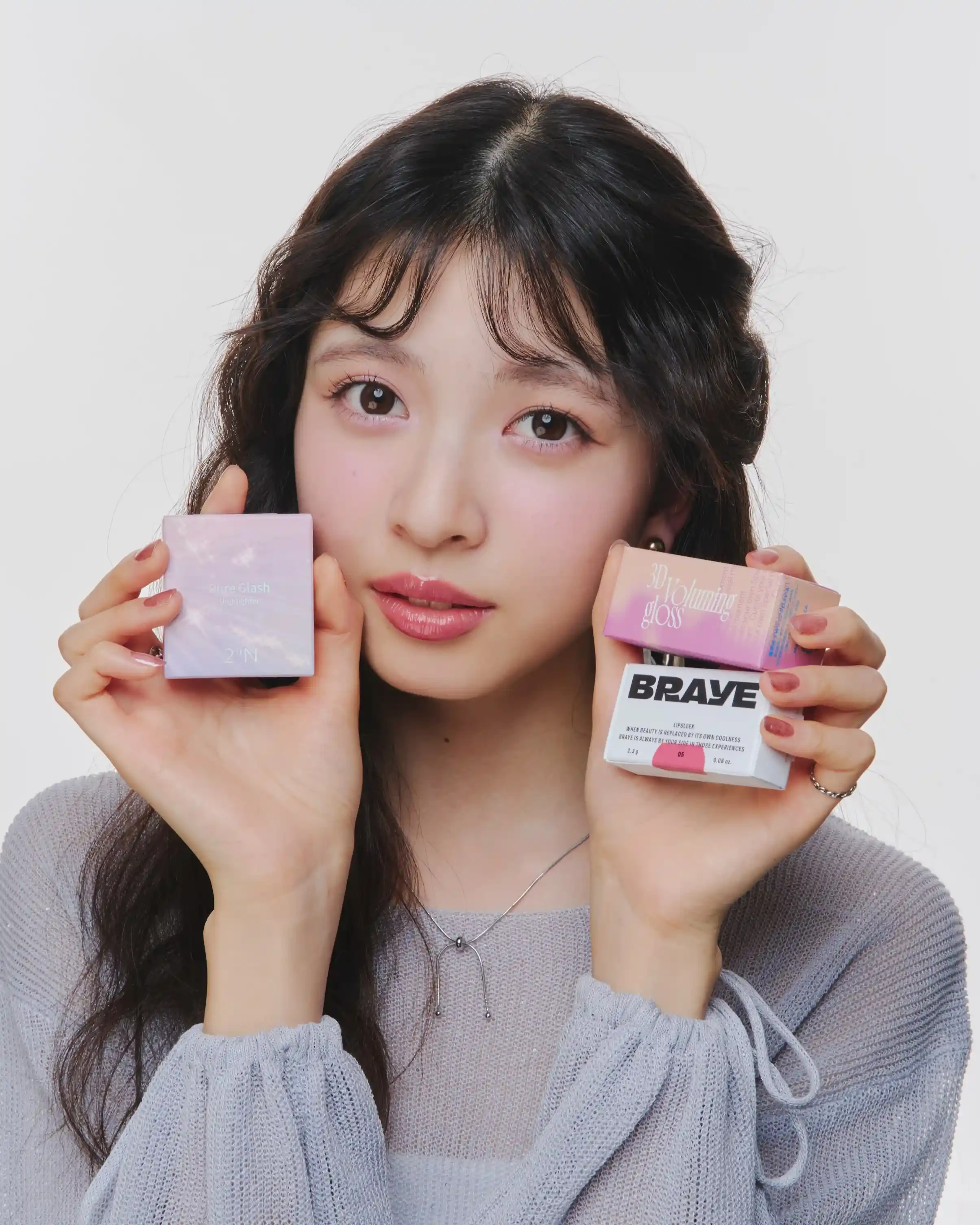 ブルベさんに似合う色でメイクしてみた♡青みピンクでつくる垢抜けフェイス