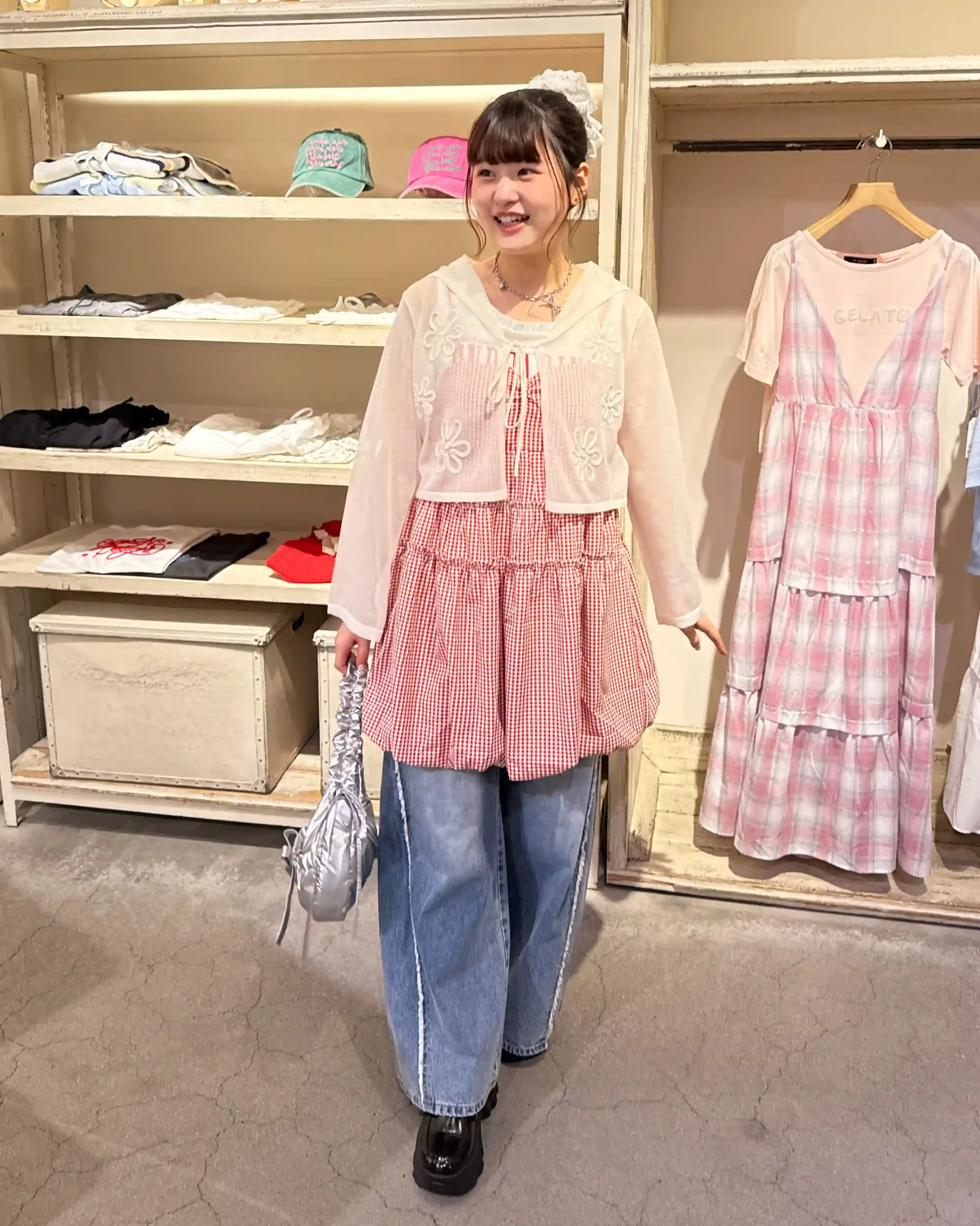 HEPS編集部が突撃!w closetスタッフさんの日々コーデvol.4