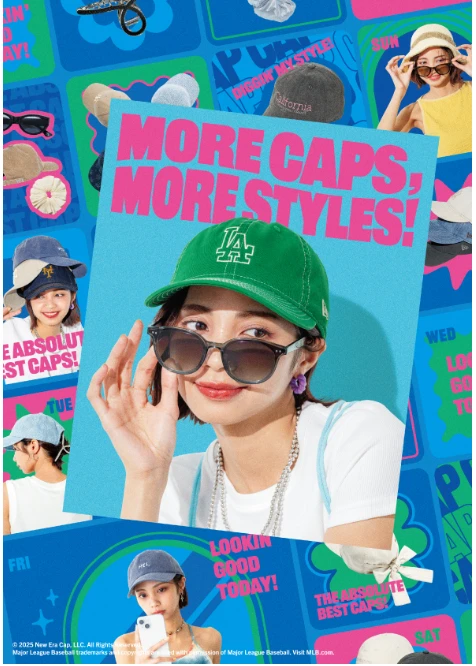 MORE CAPS, MORE STYLES!🧢✨