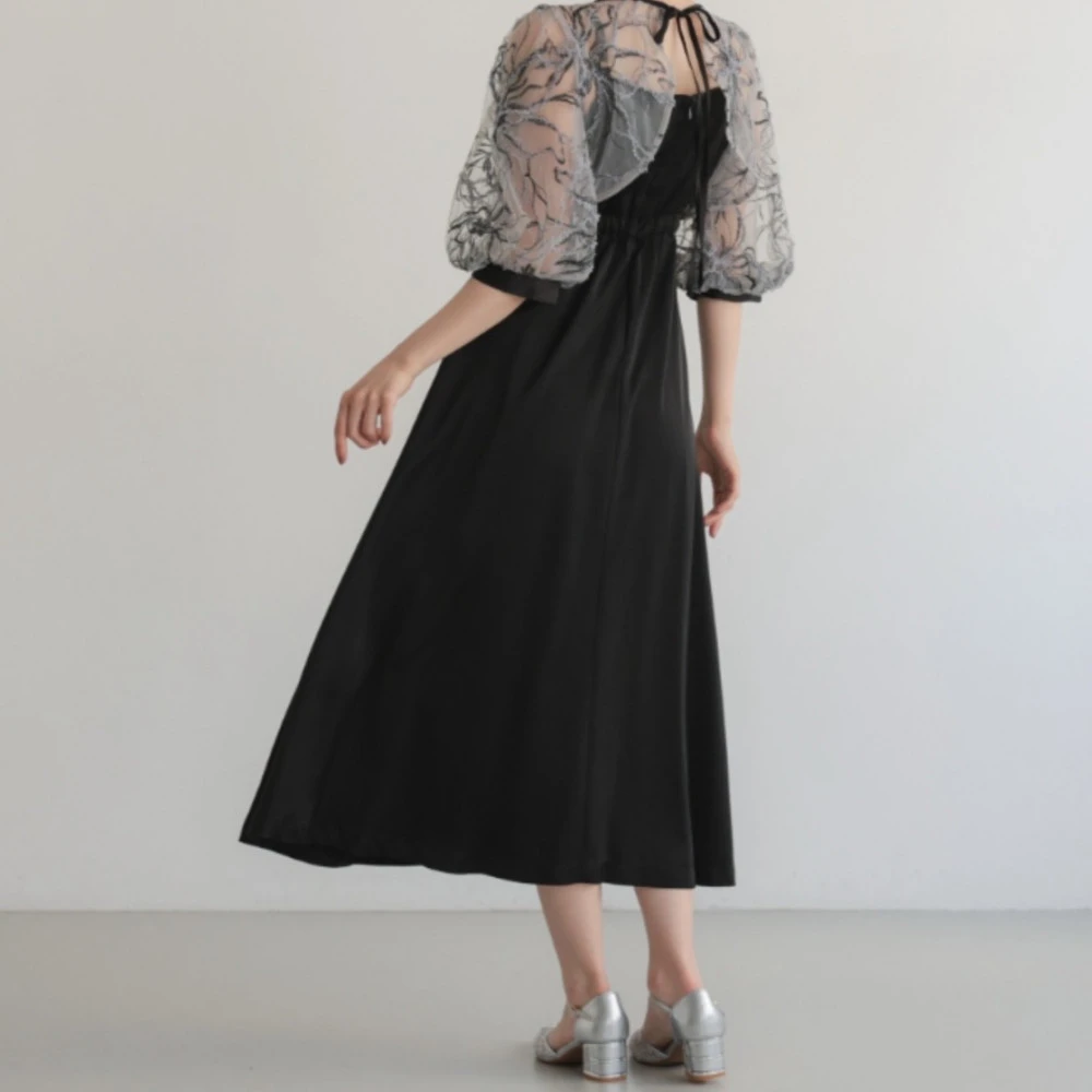 💗 刺ししゅうﾚｰｽボレロsetドレス 💗